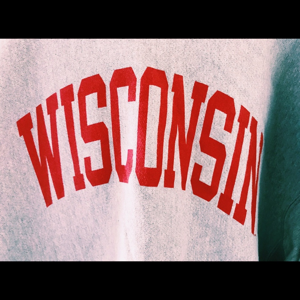WISCOOOO champion sweatshirt